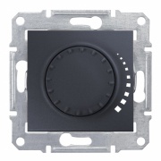 Светорегулятор поворотный 60-325Вт Sedna, графит