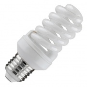 Лампа энергосберегающая ESL QL7 15W 2700K E27 спираль d46x98 теплая