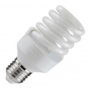 Лампа энергосберегающая ESL QL7 25W 4200K E27 спираль d46x110 белая
