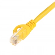 ITK Коммутационный шнур (патч-корд), кат.5Е UTP, 1м, желтый