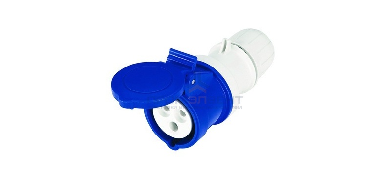 Розетка кабельная DKC Quadro IP44 32A 3P+E+N 400V