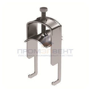 Держатель кабельный для крепления к лотку/профилю,  20-26